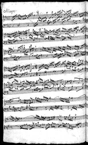 Kirnberger - Harpsichord Sonata in D major - I. Allegro