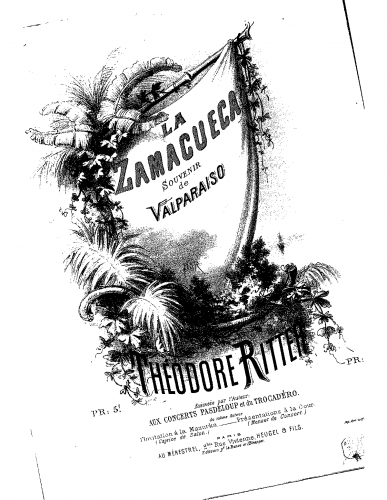 Ritter - La zamacueca - Piano Score - Score