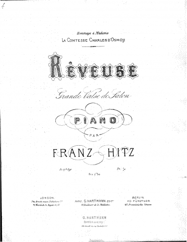 Hitz - Rêveuse - Score