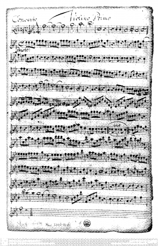 Telemann - Concerto in B major TWV 42:B6