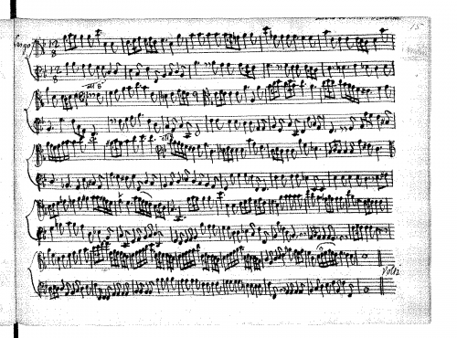 Vandini - Cello Sonata in B-flat major, F-Pn VM7-6285 - Score