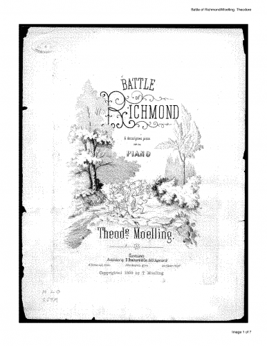 Moelling - Battle of Richmond - Score