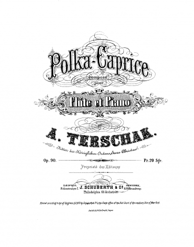 Terschak - Polka-Caprice - Flute Part