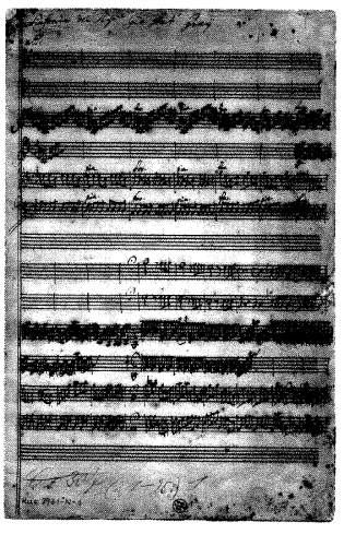 Giai - Sinfonia in D major - Score