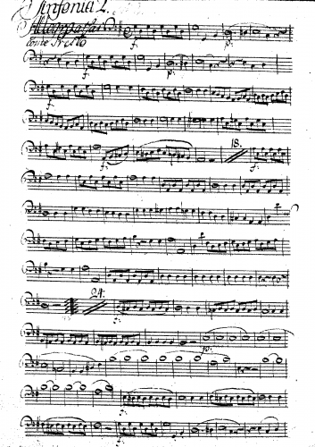 Rosetti - Symphony in G major - Bassoon