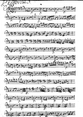 Rosetti - Symphony in F major - Bassoon