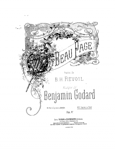 Godard - Beau page - Score
