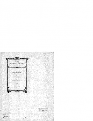 Yost - American Rhapsody - Piano Score and Violin Part