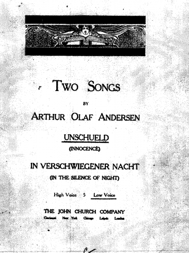 Andersen - 2 Songs - 1. Innocence (Unschuld)