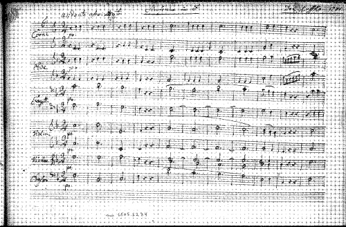 Kaffka - Symphony in F major - Scores - Score