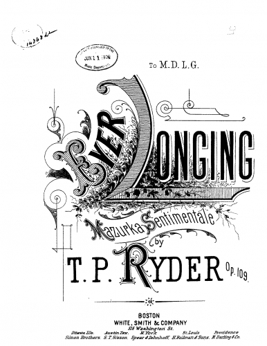 Ryder - Ever Longing - Score