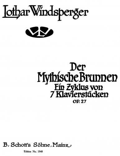 Windsperger - Der mythische Brunnen - Score