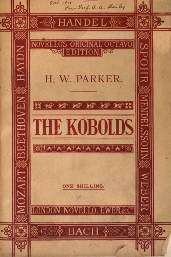 Parker - The Kobolds - Vocal Score - Score