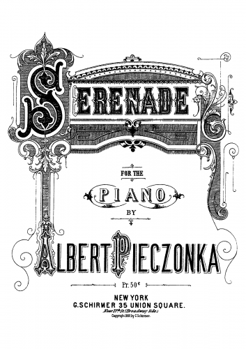 Pieczonka - Serenade - Score