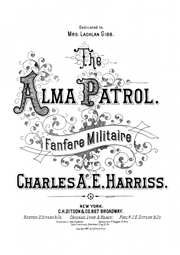 Harriss - The Alma Patrol - Score