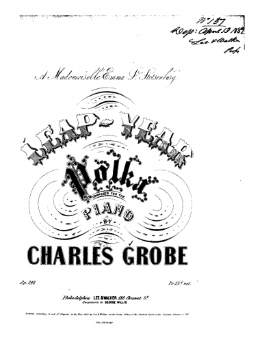Grobe - Leap-Year - Piano Score - Score