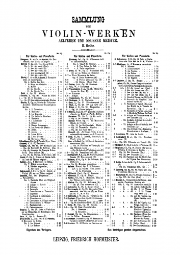 Kreutzer - Études ou caprices - Complete (40 or 42 Ètudes) For Violin and Piano (Eichheim) - Piano Part (only)