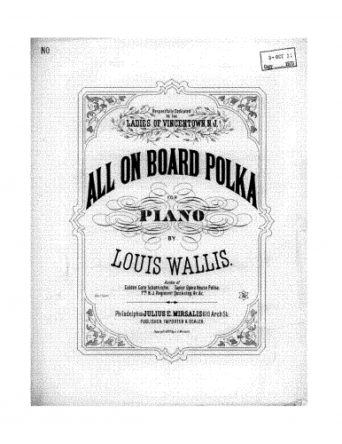 Wallis - All On Board - Piano Score - Score