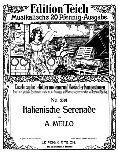 Mello - Italienische Serenade - Score