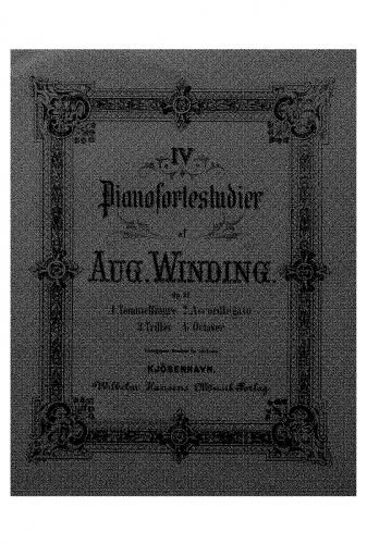 Winding - 4 Pianofortestudier - Score