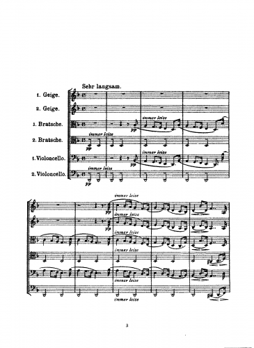Schoenberg - Verklärte Nacht, Op. 4 - Original Version (String Sextet) - Score