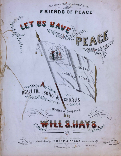 Hays - Let Us Have Peace - Score