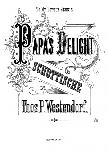 Westendorf - Papa's Delight - Score