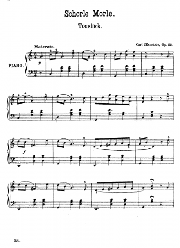 Gänschals - Schorle Morle - Score