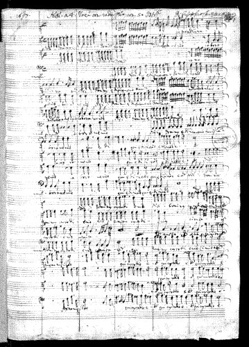 Caresana - Nisi Dominus 1697 - Score