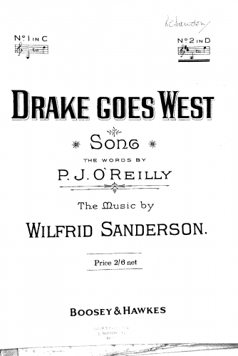 Sanderson - Drake Goes West - Score
