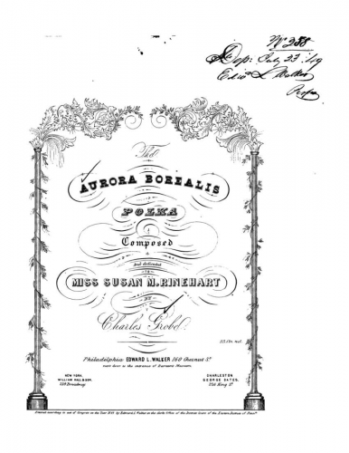 Grobe - Aurora Borealis Polka - Score