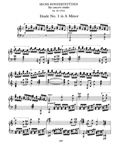 Dohnányi - Hat Koncertetud - Score