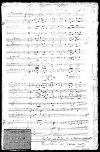 Laboccetta - Fantasia for Cello and Orchestra - Score