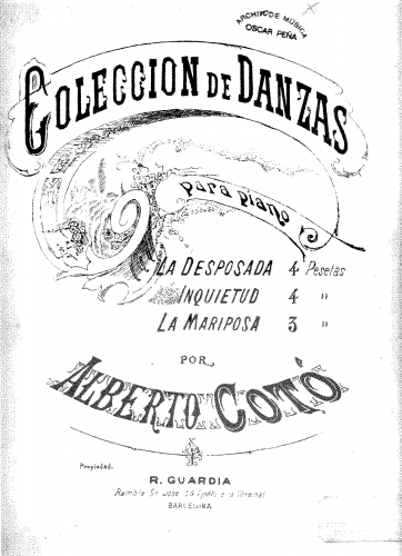 Cotó - La Mariposa - Score