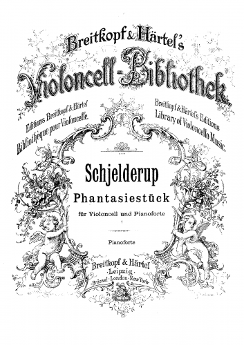 Schjelderup - Phantasiestück - Score