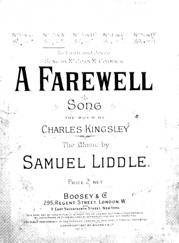Liddle - A Farewell - Score