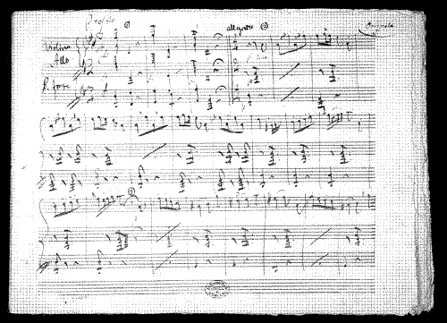 Donizetti - Scherzo - Score