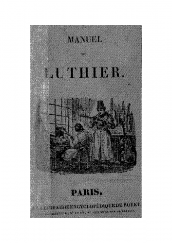 Maugin - Manuel du Luthier - Complete book
