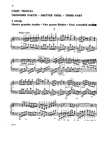 Moszkowski - Studies in Double Notes - Piano Score - Score
