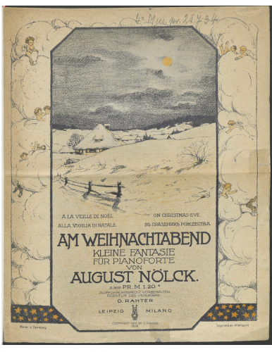 Nölck - Am Weihnachtsabend - Score
