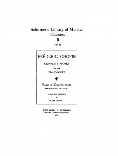 Chopin - Marche funèbre - Piano Score - Score
