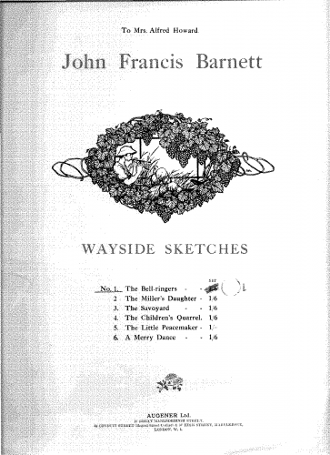 Barnett - Wayside Sketches - No. 1 Bell-ringers