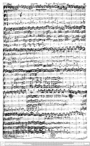 Brescianello - Violin Concerti Op. 1 - Scores Concerto No. 5 in C minor, Concerto No. 4 in E minor - Score