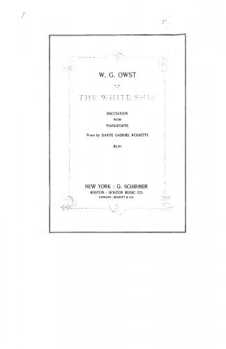 Owst - The White Ship - Score