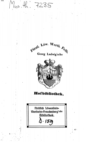 Daube - General-Bass in drey Accorden gegründet in den Regeln der alt- und neuen Autoren, nebst einem hierauf gebaueten Unterricht: wie man aus einer jeden aufgegebenen Tonart ... in eine von den drey und zwanzig Tonarten ...gelangen kann ... - Complete 