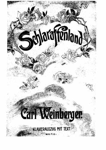 Weinberger - Schlaraffenland - Score
