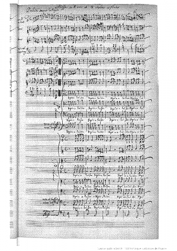 Charpentier - Messe à 8 voix et 8 violons et flûtes, H.3 - Score