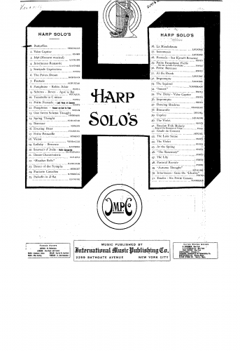 Verdalle - Butterflies - Score