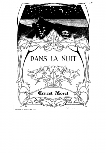 Moret - Dans la nuit - Score