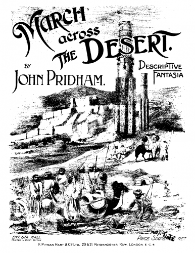 Pridham - March across the Desert - Score